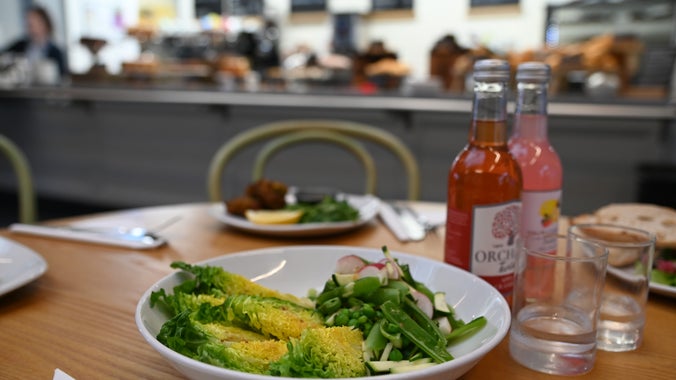 Meal in the Tea-room, Mount Stewart